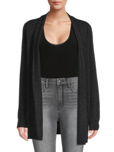 Open Front Cashmere Cardigan