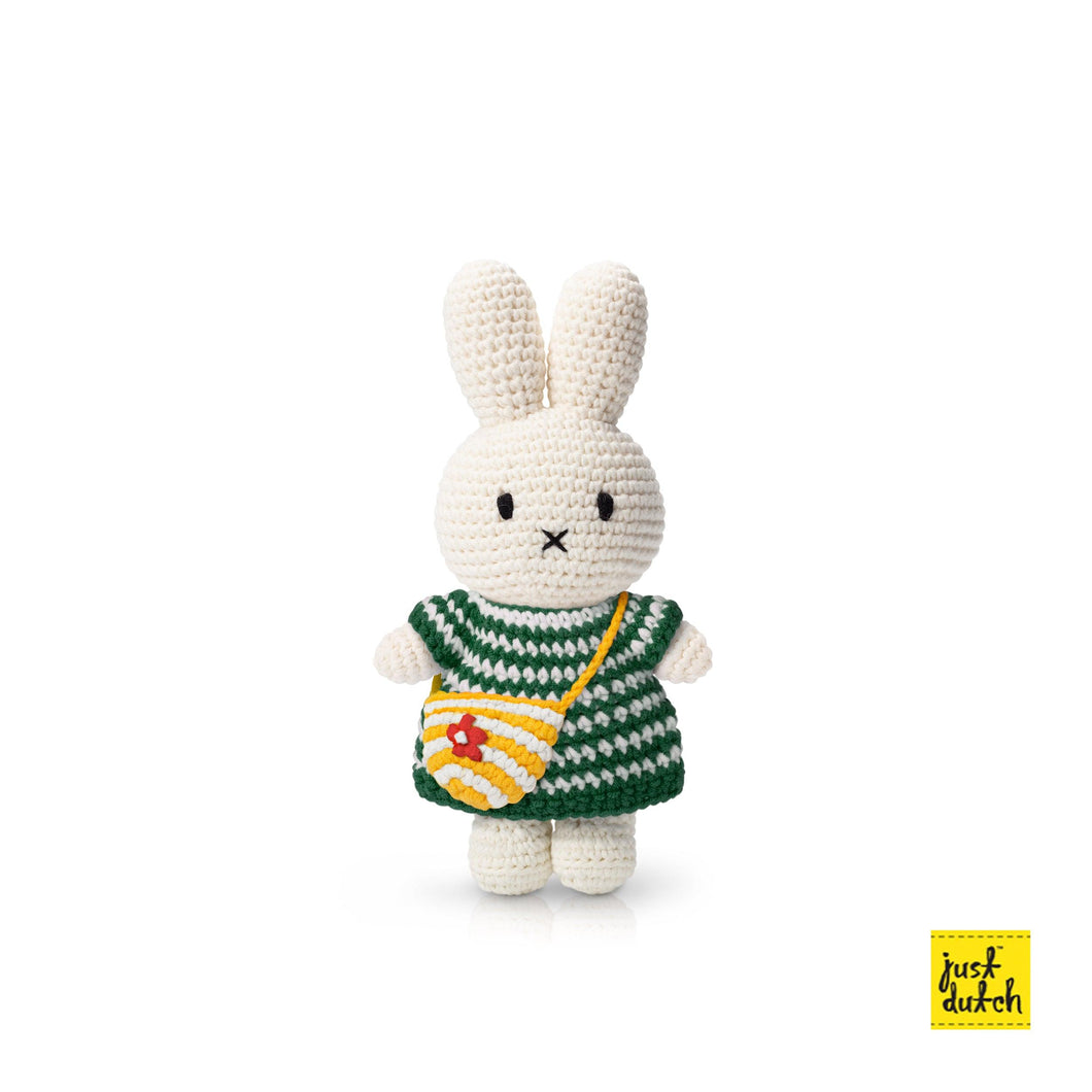 Miffy and her striped bag