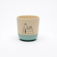 Load image into Gallery viewer, Peanuts Stoneware Beaker Dog Tired
