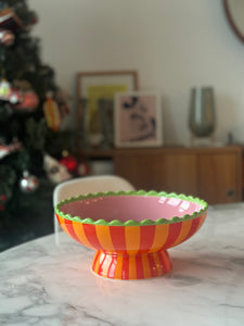 Ceramic Serving Bowl by Yinka Ilori