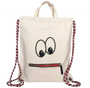 ZIPPER MOUTH BACKPACK