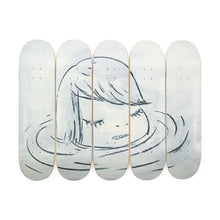 Load image into Gallery viewer, Yoshitomo Nara In the Water Skateboards - Set of 5
