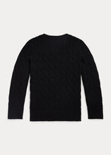 Load image into Gallery viewer, Cable-Knit Cotton Sweater (2T-7)
