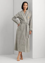 Load image into Gallery viewer, Fleece Long Shawl-Collar Robe