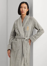 Load image into Gallery viewer, Fleece Long Shawl-Collar Robe