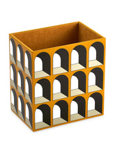 Load image into Gallery viewer, Jonathan Adler Arcade Lacquer Wastebasket
