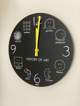 Load image into Gallery viewer, History of Art Wall Clock