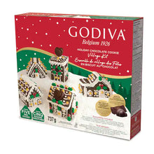 Load image into Gallery viewer, Godiva® Holiday Chocolate Cookie Village Kit