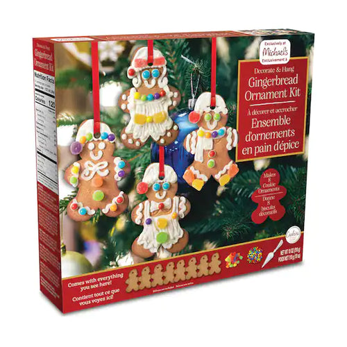 Gingerbread Ornament Activity Kit