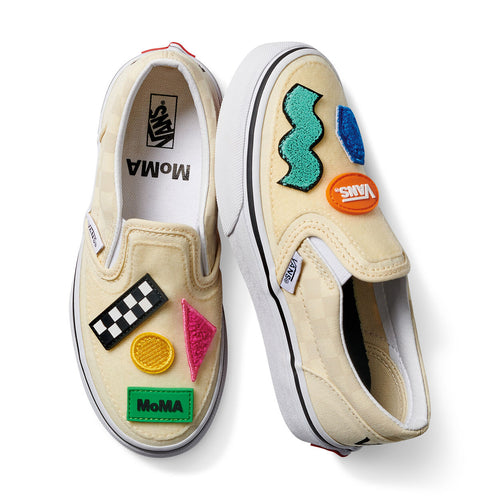 Kids' MoMA and Vans Classic Slip-On Sneakers