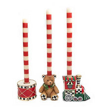 Load image into Gallery viewer, Toyland Candle Holders - Set of 3