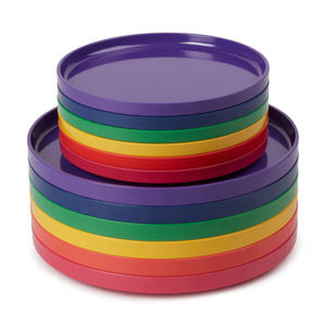Vignelli Hellerware Rainbow Stacking Dinnerware
