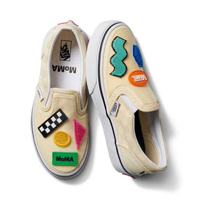 Kids' MoMA and Vans Classic Slip-On Sneakers