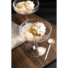 Load image into Gallery viewer, Ripple series glass Clear(Set of 2) &amp;  Fein Small Spoon(Set of 2)