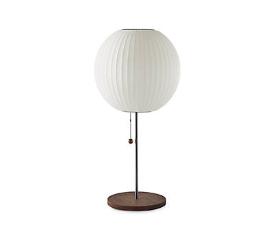 BUBBLE LAMP Lotus Wood Table Lamp-Ball