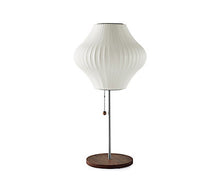 Load image into Gallery viewer, BUBBLE LAMP Lotus Wood Table Lamp-Pear