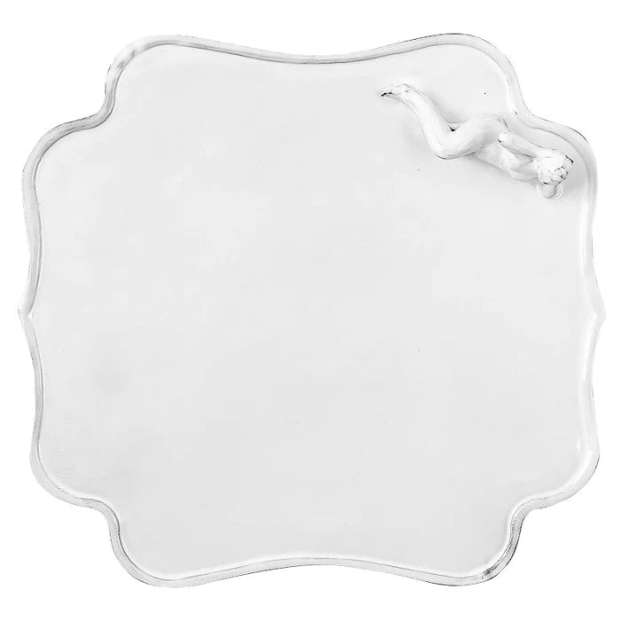 Mademoiselle square swimmer platter